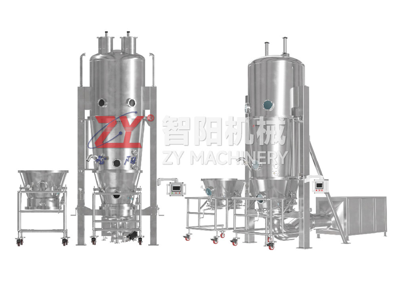 Production process of solid preparation production equipment
