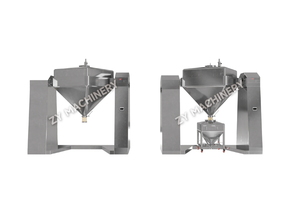 HGD Fixed-Bin Mixer (Square-Cone Mixer)