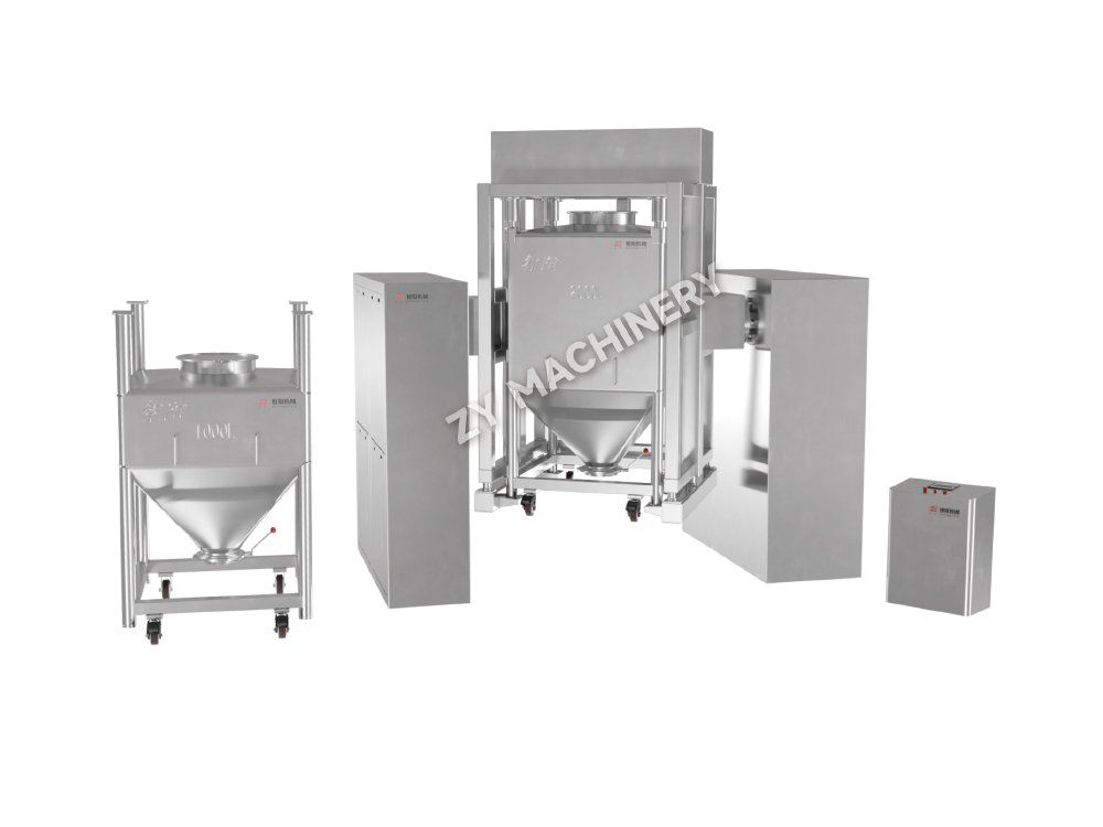 HZD Automatic Lifting Bin Mixer