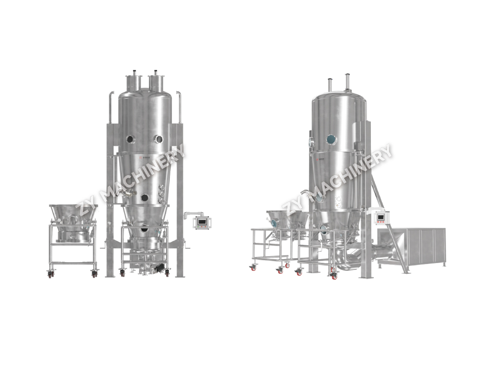 DLP Multi-Functional Fluid-bed Granulator & Coating Machine