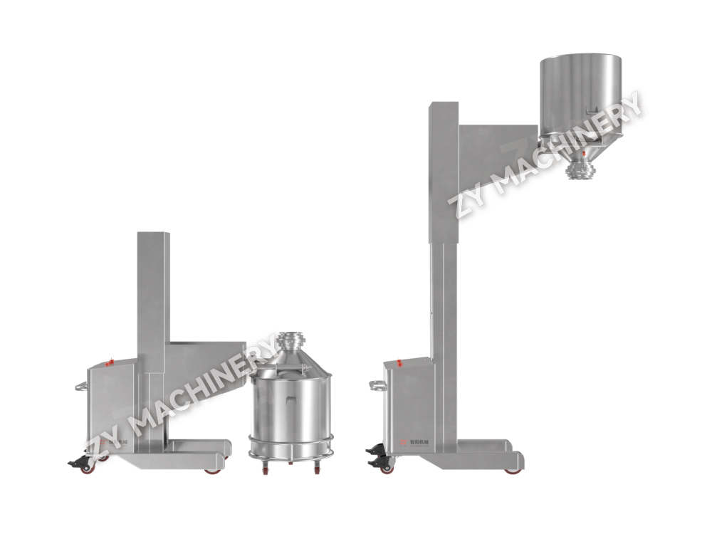NTS Mobile Telescopic Lifting Feeding Machine